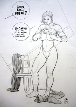 adamz3r0:  geekearth:  Frank Cho - Costume