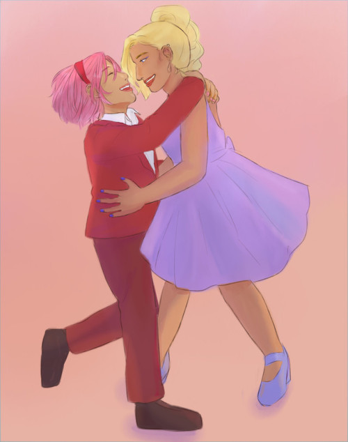 inosaku for the dance prompt of nart femslash week!