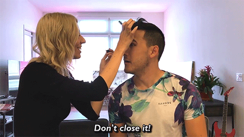 dogiplier:  eyeliner has no mercy