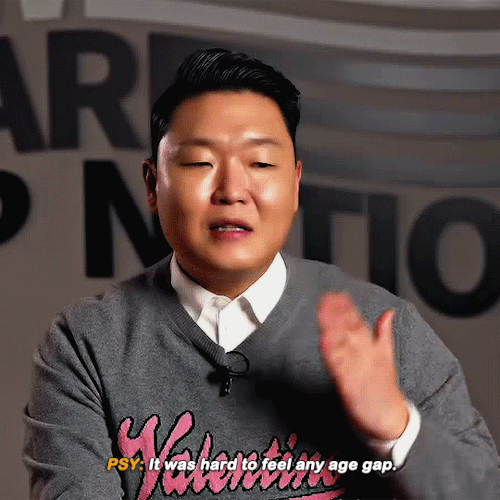 Yoongi And Psy Talking About Being Besties
