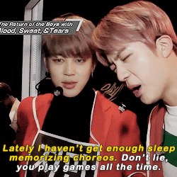 jinmini: jimin’s hobby lately: spilling the tea on seokjin