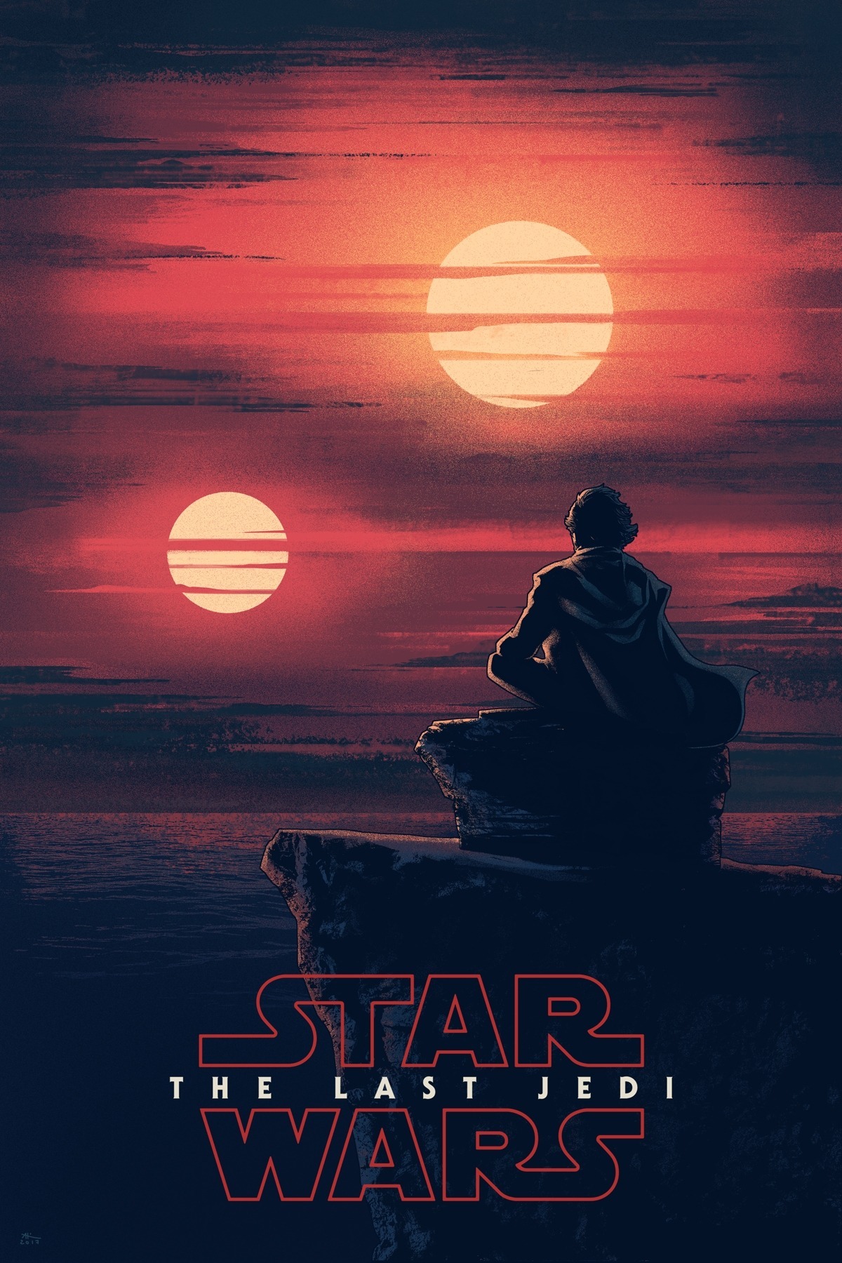 vrede fantom pålidelighed Geeky Nerfherder — 'Star Wars: The Last Jedi' fan art by Andrew Kwan