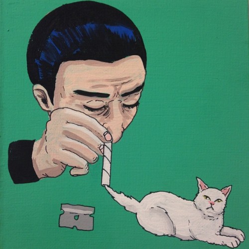 danial-ryan:  “Drugs” 6”x6” ำ I have multiples of this. Message me or email danialjryan@yahoo.com