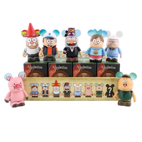 themysteryofgravityfalls:The official Gravity Falls Vinylmation set is here at last! There are 8 fig