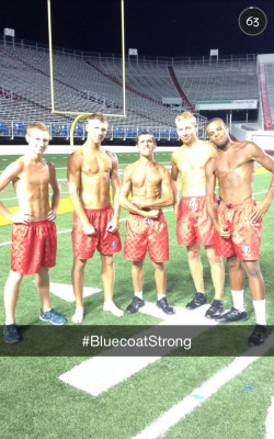 marimbazn:  god bless the bluecoats snapchat 