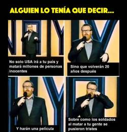 humorhistorico:  Los comediantes hacen mejores preguntas y discursos que los periodistas.