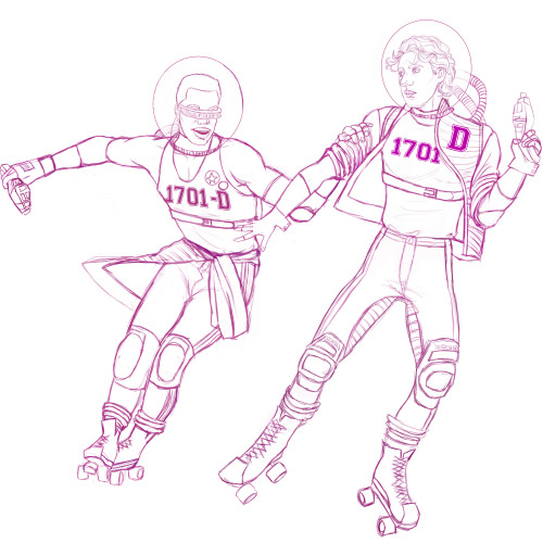 liquidxsin: Holodeck Roller Derby progress log.