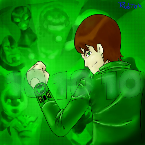 2020 - 2010Recreation of my Ben 10 drawings 10 years later