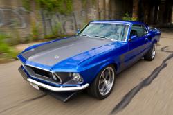 optimabatteries:topvehicles:  1969 Pro Touring Fastback Mustang via reddit  This 1969 Ford Mustang fastback was buit by Jason Childress of Gateway Classic Customs and competed in the 2011 OPTIMA Ultimate Street Car Invitational. Read more here.