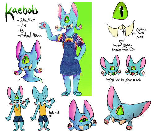 gadgads:KAEBOB REF! FINALLY! I’d been meaning to make one for her for a while, so I bit the bullet a