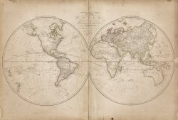 lostsplendor:  Map of the World, 1788 via The New York Public Library 