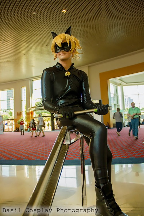 kayizcray:Meow~My Chat Noir at Rose City Comic Con, as taken by the lovely Basil Cosplay Photography