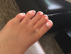 Since there&rsquo;s always requests for my toes