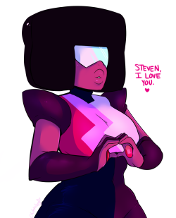 queenchikkbug:  felt like drawing a Garnet!