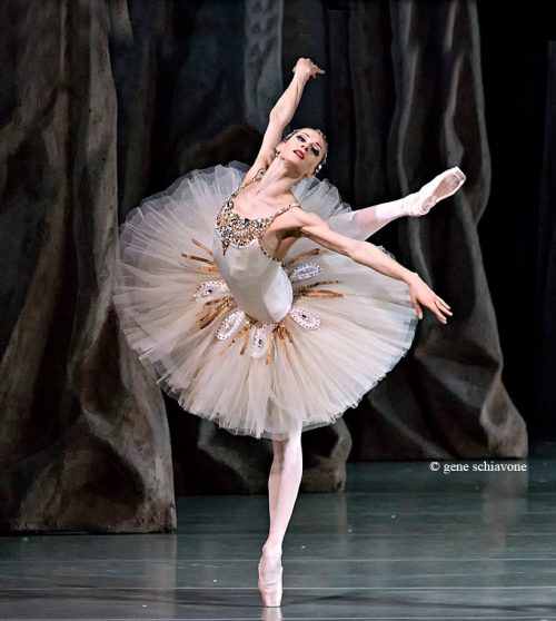 myswancostume:Yekaterina Kondaurova, Mariinsky Theatre, “Diamonds”© George Balanchine Trust