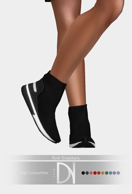 darknighttsims: Knit Sneaker Booties for Males NOW PUBLIC FOR EVERYONE! New original mesh. Have 10 c