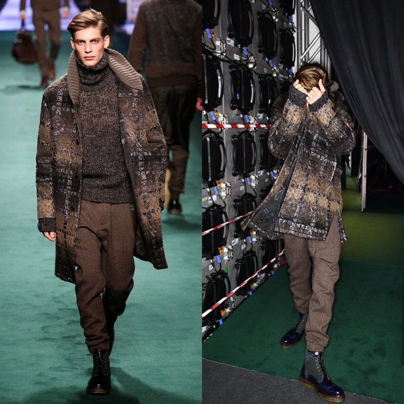 iminlovewiththisfeelingnow:  Catwalk VS Backstage (part 1):- Fendi SS 14-15- Valentino