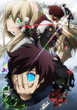 moebro:Oops, I forgot to post the new Kekkai Sensen (Blood Blockade Battlefront) key visual…I’m really looking forward to this show.Matsumoto Rie + BONES is a match made in heaven.