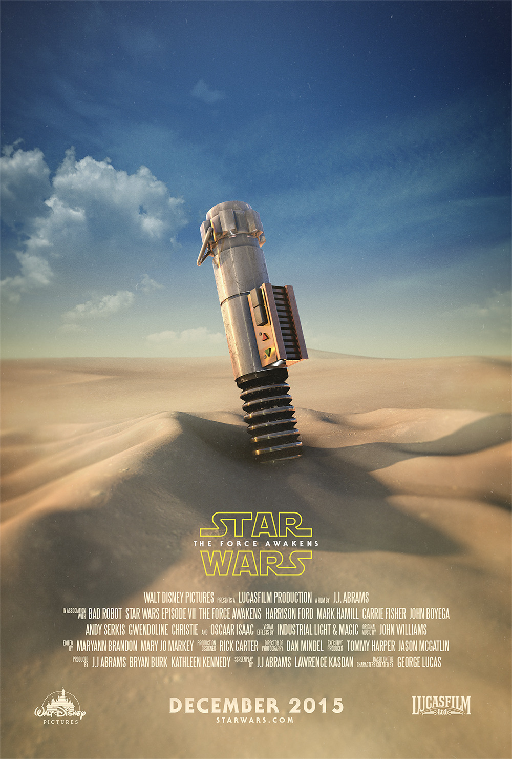 professioneel Mantel maagpijn Pixalry — Star Wars: The Force Awakens Fan Poster - Created...
