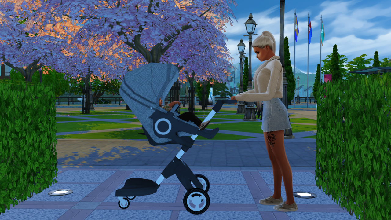 sims 4 cc functional stroller sims 4 cc functional stroller