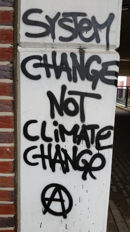 System Change Not Climate ChangeIn Buir, Germany, near the Hambach forest occupation