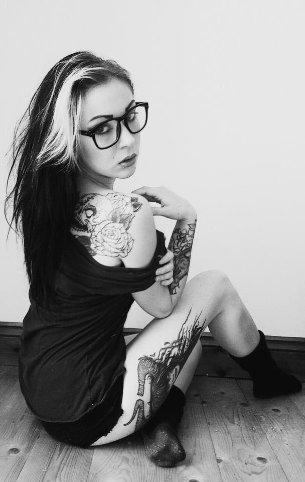 tattooedladiesmetal:  Tuesday Sukura