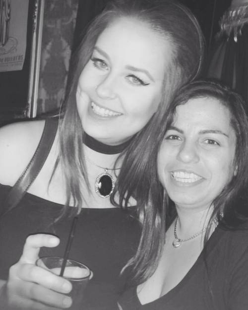 <p>Look how cute we are! @stefanija_c awesome night on the town as always :) (at Cherry Cola’s Rock ‘n’ Rolla Cabaret & Lounge)</p>