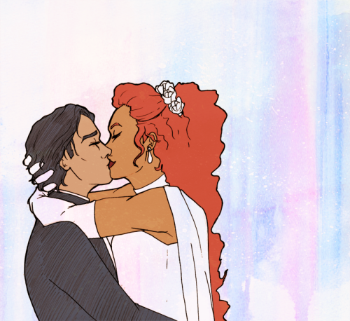 DickKory Week 2016 Day 1: Firsts (First Kiss as a Married Couple)i’ll never stop falling in lo