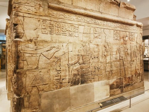 armafeminamque:The Shrine of Taharqa at the Ashmolean Museum’s Ancient Egypt and Sudan Gallery. It w