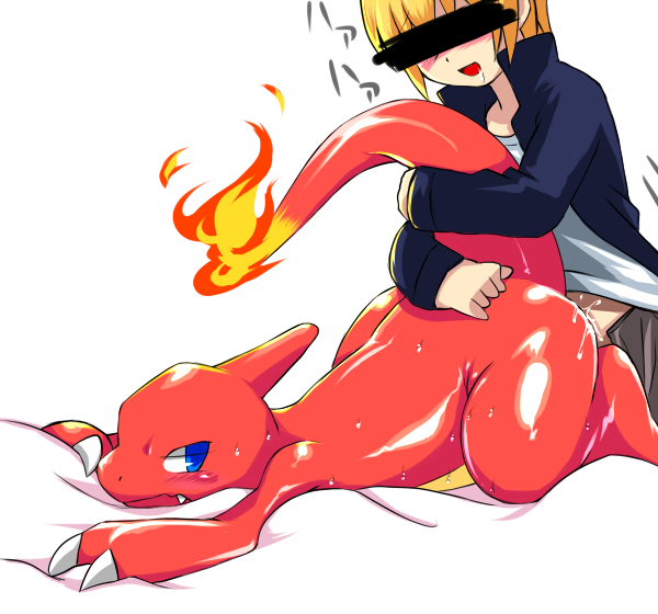 pokepornking:  Some charmeleon for anon