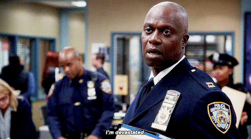 ruinedchildhood:brooklyn nine nine getting cancelled vs brooklyn nine nine being renewed the next da
