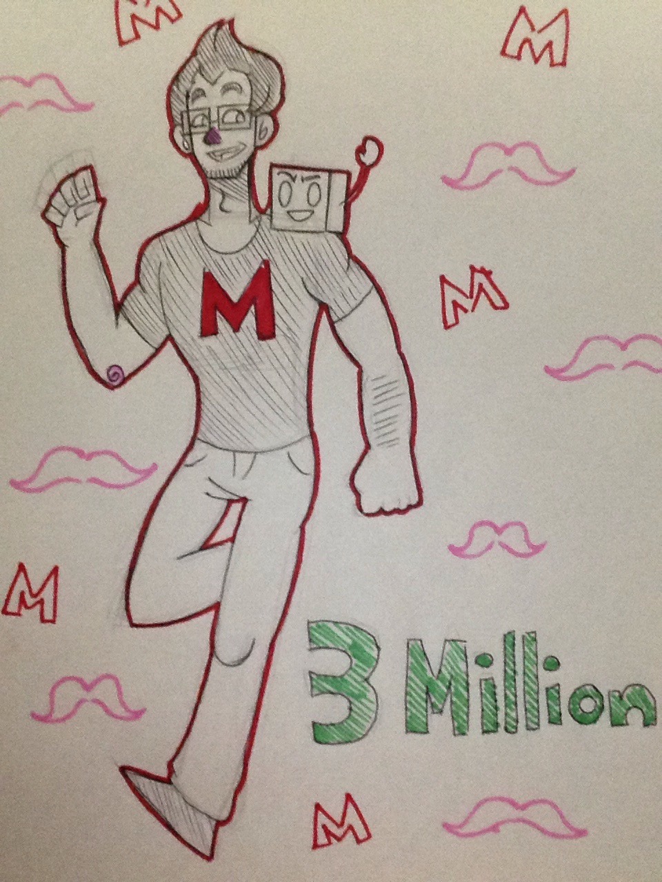 thecursedknight:  markiplier Happy Milestone you lovely human being you! You deserve