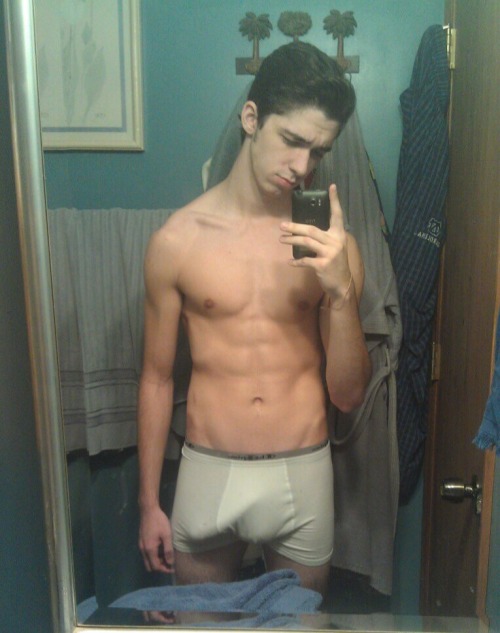 Men with bulges in their pants
