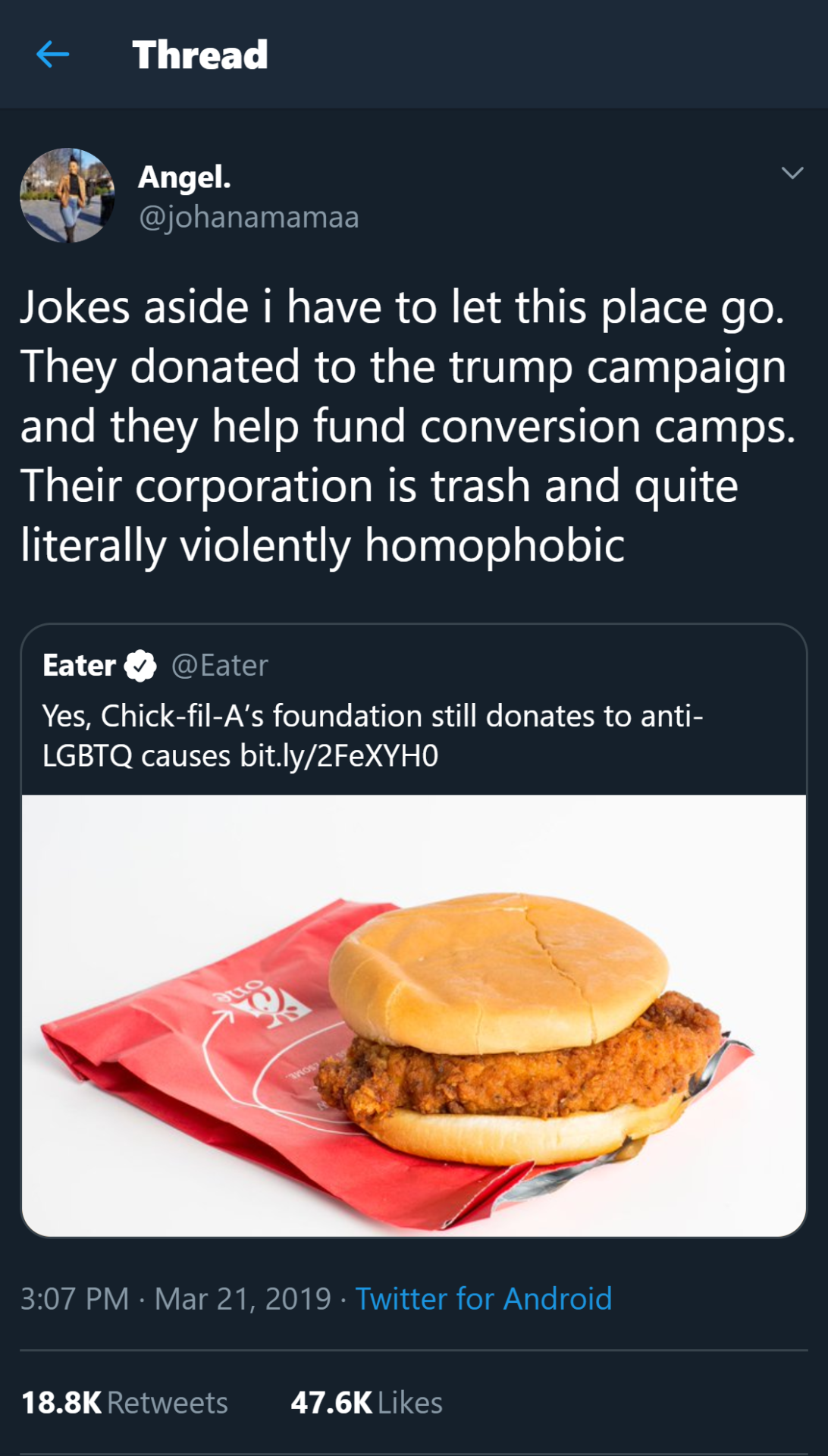 Yes, Chick-fil-A’s Foundation Still Donates to Anti-LGBTQ Causes