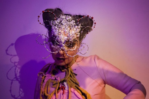 nuisablog:  Björk before DJing at #RBMAMTL adult photos