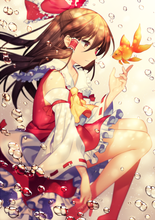 Reimu! (man, seeing you less and less lately)霊夢 | Jenevan@お仕事募集中...