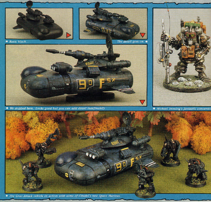 space marine grav tank