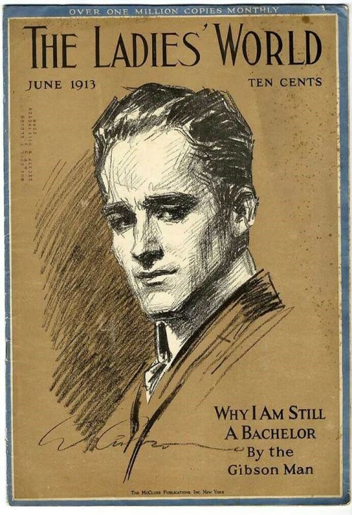 The1920Sinpictures:june, 1913 Cover Of “The Ladies’ World” Magazine Featuring