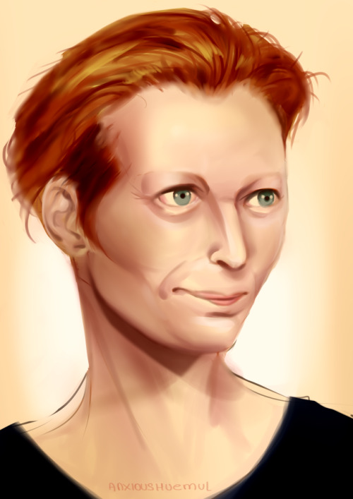 17- An actor or actress.Tilda Swinton.-