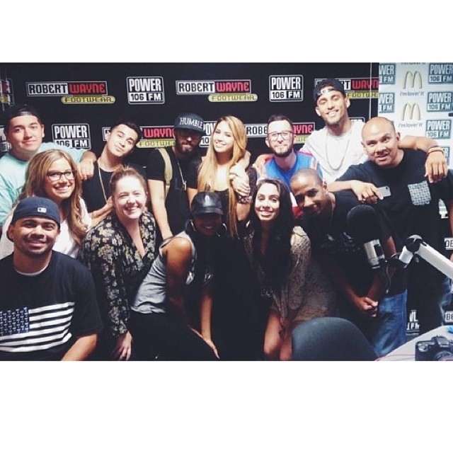 villegas-news:  jasminevillegas: Thanks so much Power 106 for playing my song tonight