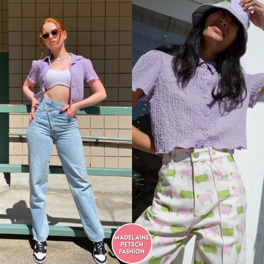 Madelaine Petsch Fashion — Instagram Post. Madelaine carried the Louis