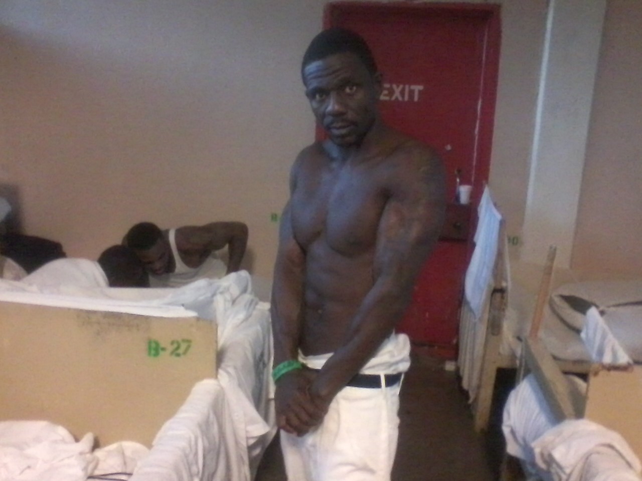 ultra-loveblackmen:  More from Prison, and yes i smell man sexy