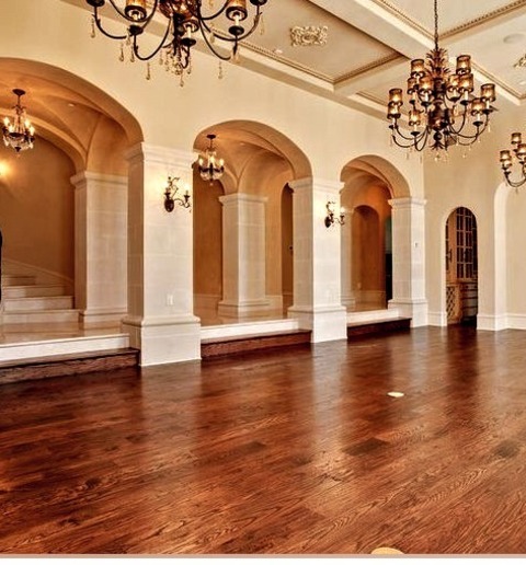 Dallas Living Room FormalInspiration For A Large Timeless Formal And Open Concept Medium Tone Wood Floor