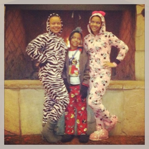 Pajama Party on the train tonight. #polarexpress #footiepajamas ...