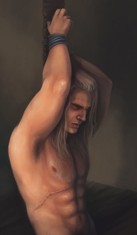 wannastayugly:Bringing some rendered skin today. Art commissioned by darkmagess (Ao3) for her fic Ha