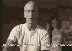 home-of-hip-hop:  Eminem 24 years old. 