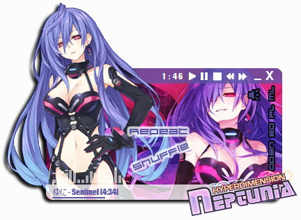 Iris Heart Winamp by Kaza-SOU