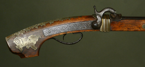 peashooter85: Incredible 19th century Japanese Tenagashima percussion musket.