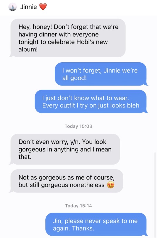 Random Boyfriend Texts