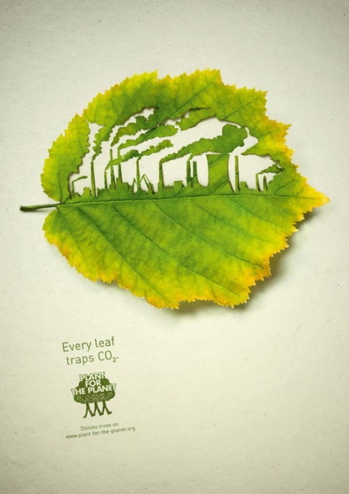 Plant for the Planet ad campaign 